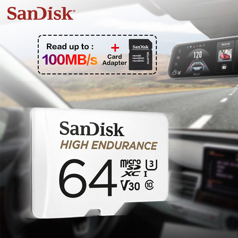Dash Cam Sd Card 256Gb High Endurance - Scheda microSD SanDisk High Endurance UHS-I