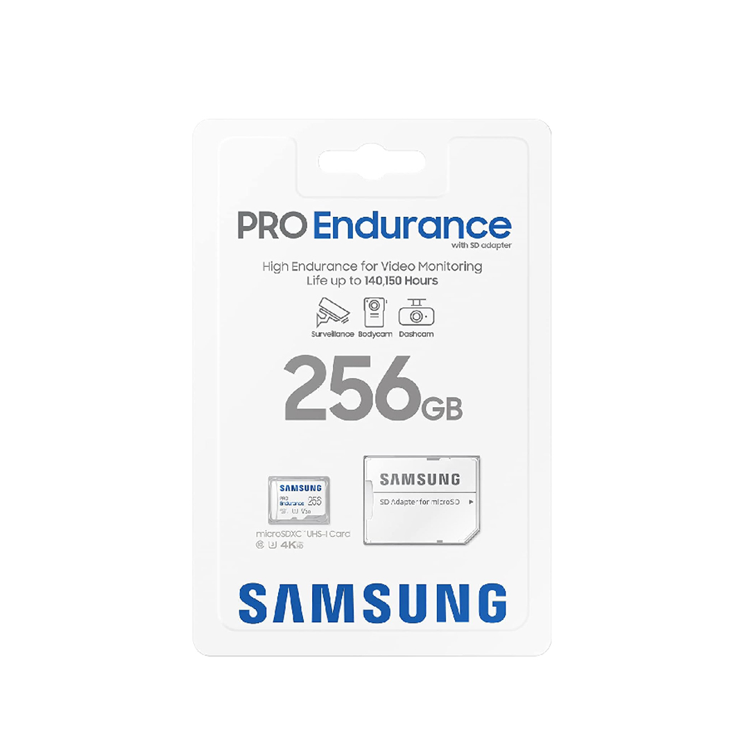 Dash Cam Sd Card 256Gb High Endurance - Scheda di Memoria MicroSDXC Samsung PRO