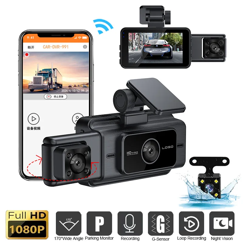 Dash Cam Night Vision Infrared - XZY Nuova Dash Cam per Auto