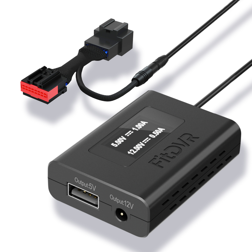 Dash Cam Hardwire Kit - Adattatore per dash cam FitDVR (16