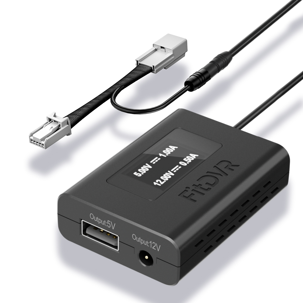 Dash Cam Hardwire Kit - Adattatore di Alimentazione FitDVR per Dash