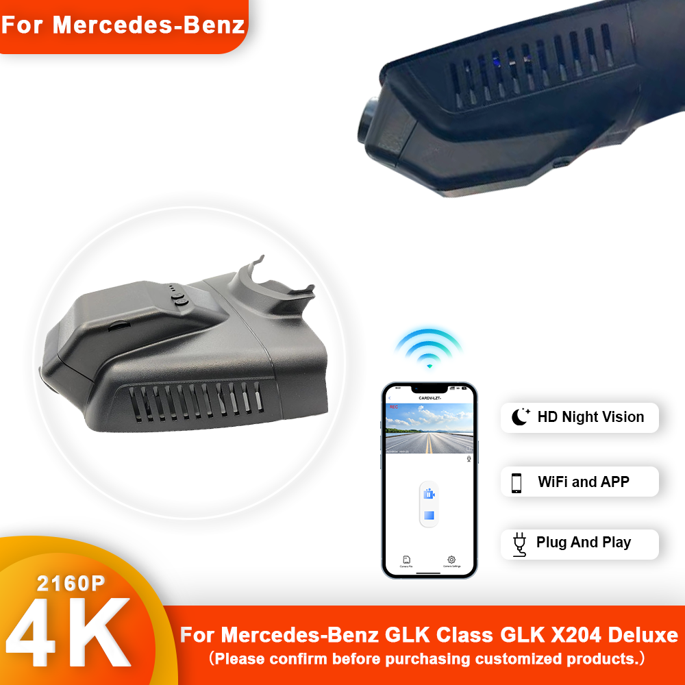 Dash Cam Front And Rear 4K - Personalizzato 4K HD 2160P Plug and