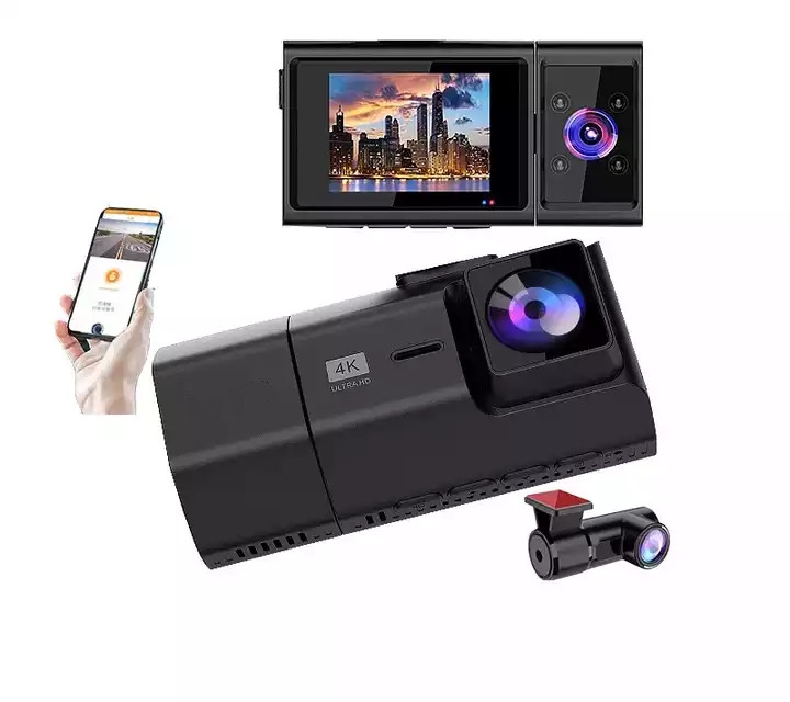 Dash Cam 2K Dual Lens - Telecamera da cruscotto anteriore e posteriore
