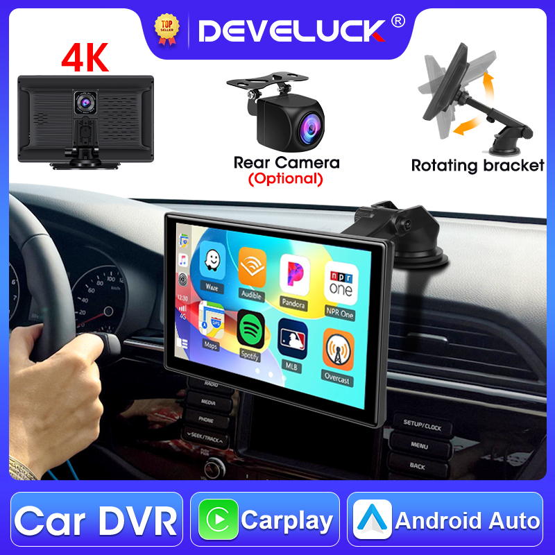 Dash Cam Mirror Backup Camera - Develuck 10.1 