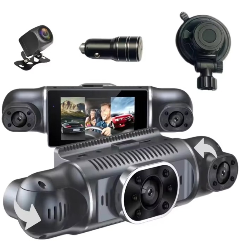 Dash Cam 360 Degree Panoramic - Dash Cam Panoramica a 360 Gradi