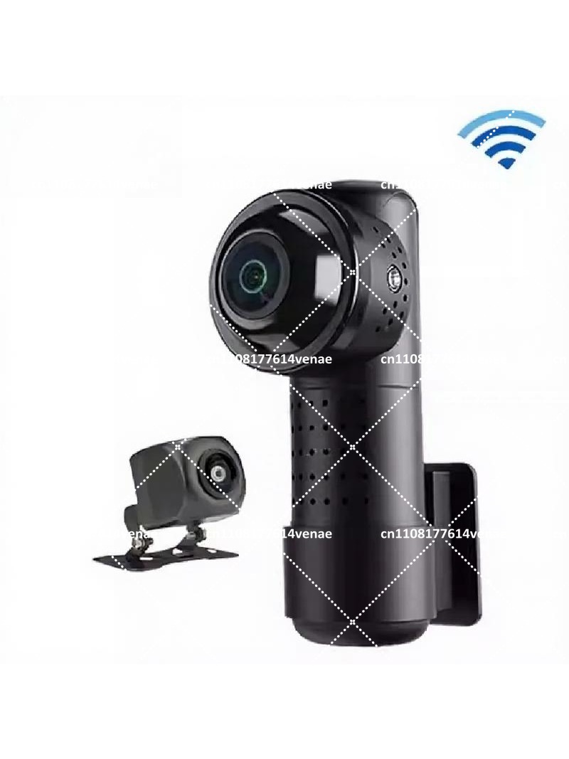 Dash Cam 360 Degree Panoramic - Registratore DVR per Auto Wireless Panoramico