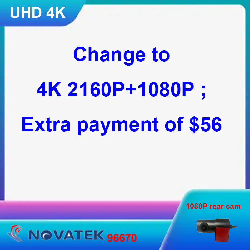 Dash Cam Front And Rear 4K - Dashcam con miglioramento delle prestazioni CARDVR
