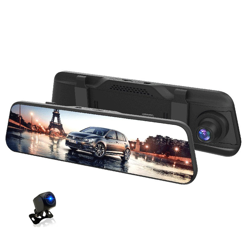 Dash Cam Rear View Mirror 12 Inch - Specchietto Retrovisore Auto 12 Pollici con