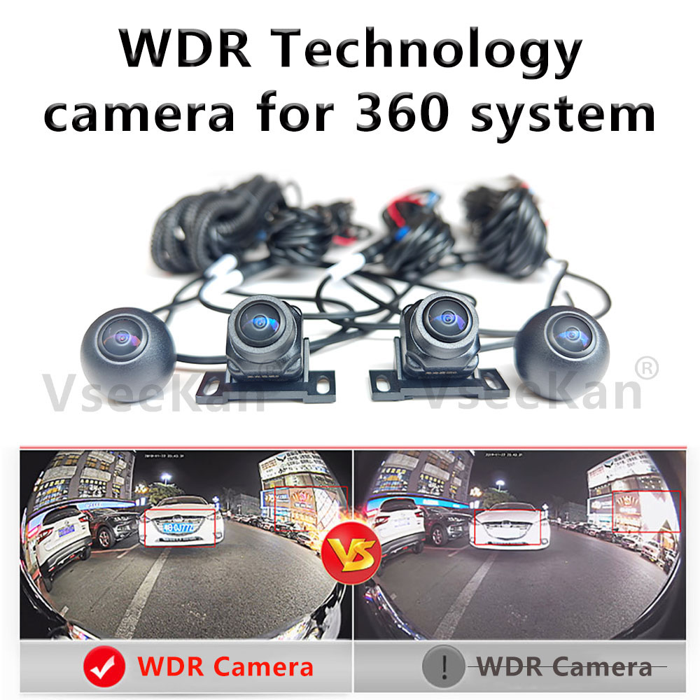 Dash Cam With Parking Monitor - Sistema di Visione a 360° per