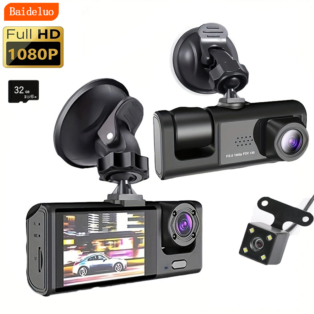 Dash Cam Front And Rear 4K - Dash Cam doppia fotocamera 1080P per