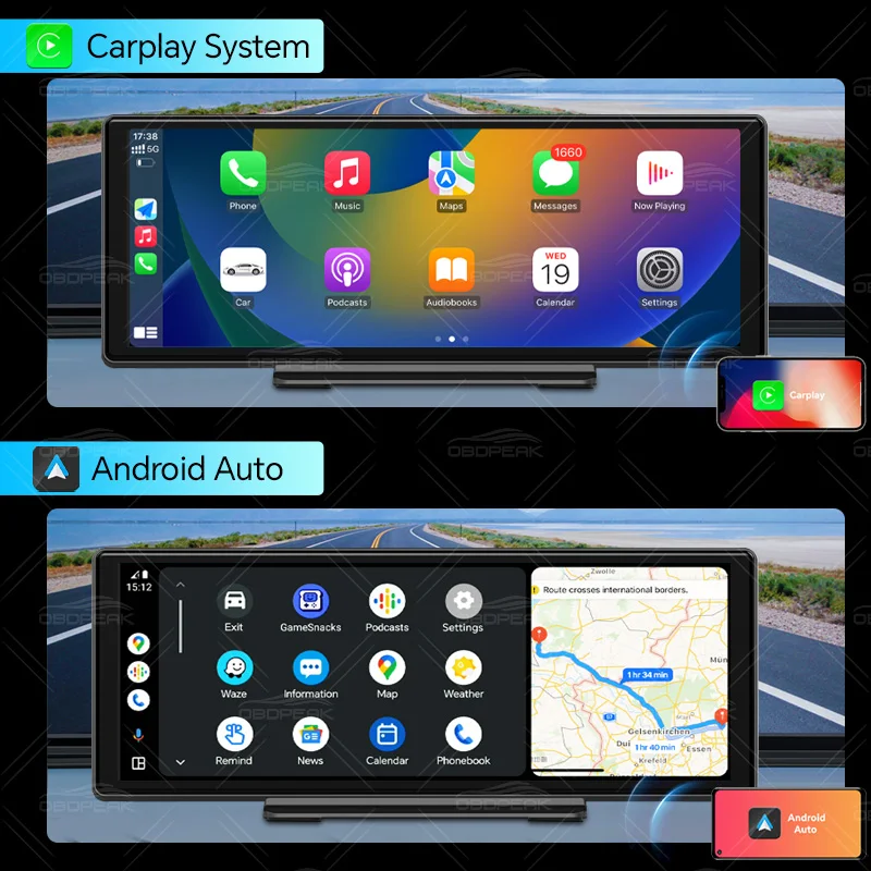 DVR per auto da 11,3 pollici 4 - Dual Dash Cam With Gps Wifi recensione e prezzo