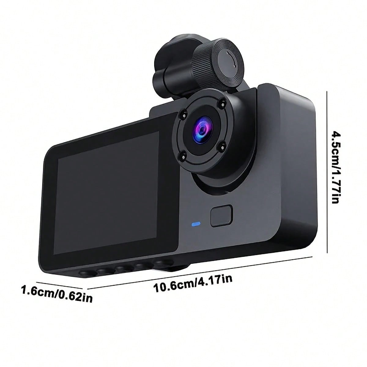 Dash Cam 1080p a 2/3 Canali co - Dash Cam 3 Channel 1080P recensione e prezzo