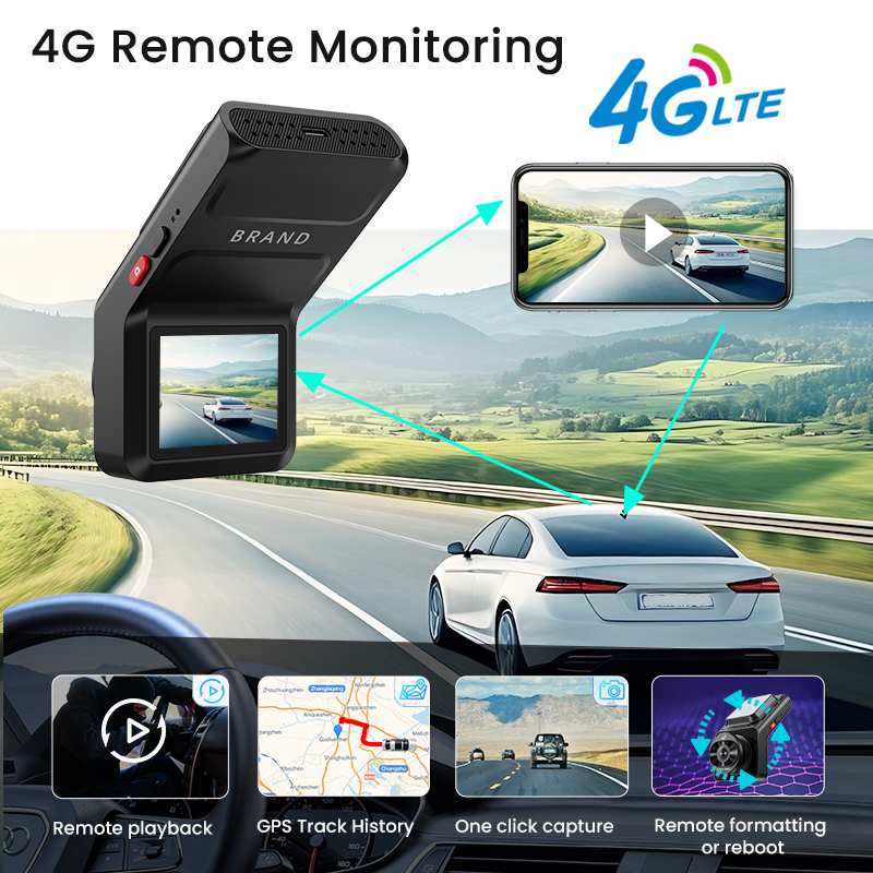 Dashcam 4K 4G da 2 pollici con - Dash Cam Rear View Mirror 12 Inch recensione e prezzo
