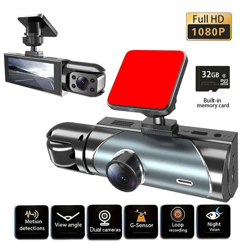 Mini Dash Cam a Tre Stili: V7  - Dash Cam 3 Channel 1080P recensione e prezzo