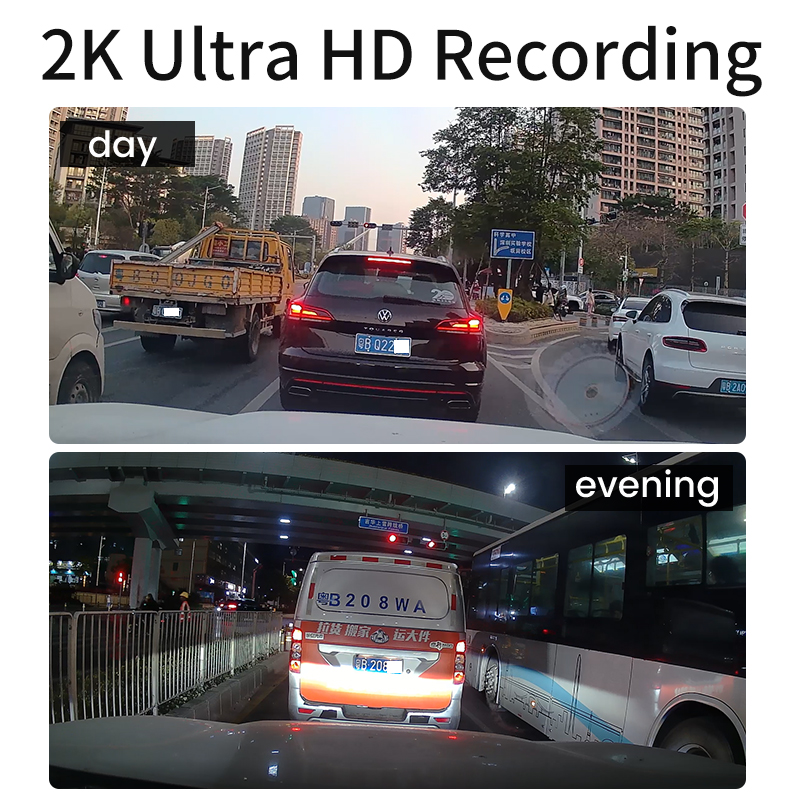 Dashcam da 3 pollici 2K 4G con - Dash Cam 2K Dual Lens recensione e prezzo