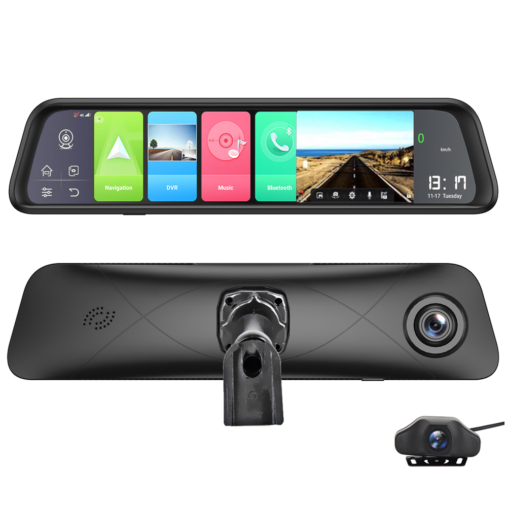 Più nuovo 12 pollici Android 8 - Dash Cam Rear View Mirror 12 Inch recensione e prezzo