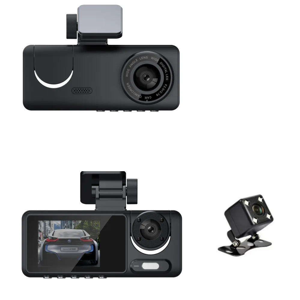 XZY Dashcam per Auto a 3 Canal - Dash Cam Night Vision Infrared recensione e prezzo