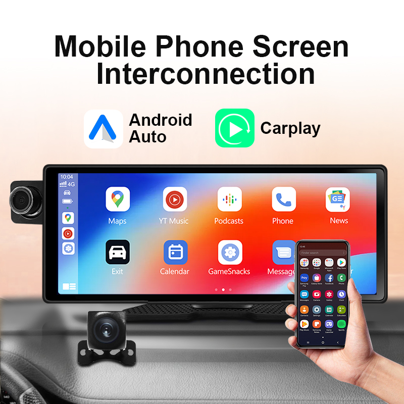 Carplay Android WIFI da 10,25  - Dual Dash Cam With Gps Wifi recensione e prezzo