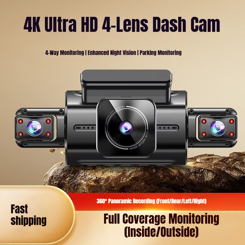 Dash Cam Auto 2K 1080P a 4 Can - Dash Cam 2K Dual Lens recensione e prezzo