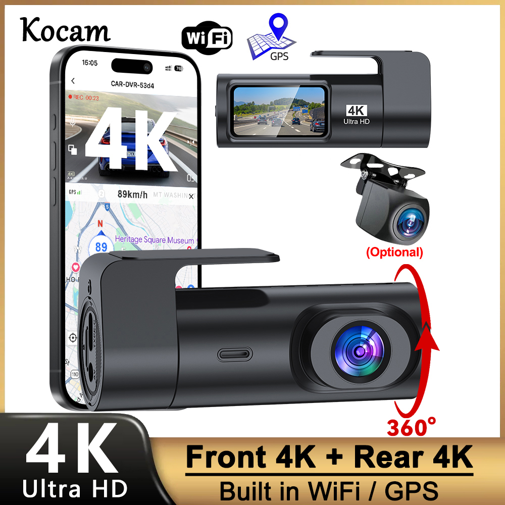 Dash Cam 4K UHD con registrazi - Dash Cam Mirror Backup Camera recensione e prezzo