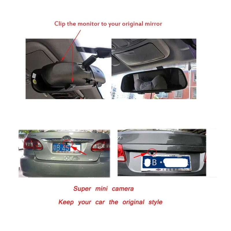Specchietto retrovisore per au - Dash Cam Mirror Backup Camera recensione e prezzo