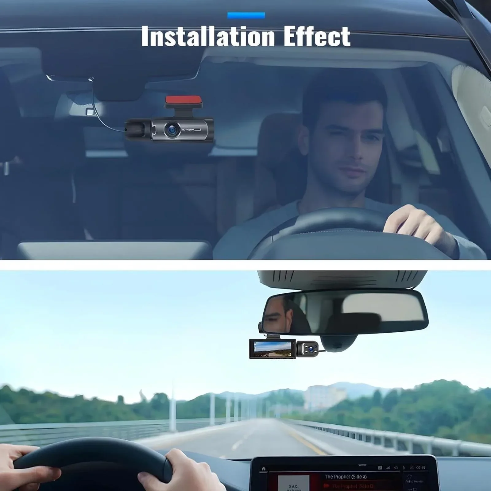 Dash Cam per auto con doppia l - Dash Cam With Parking Monitor recensione e prezzo