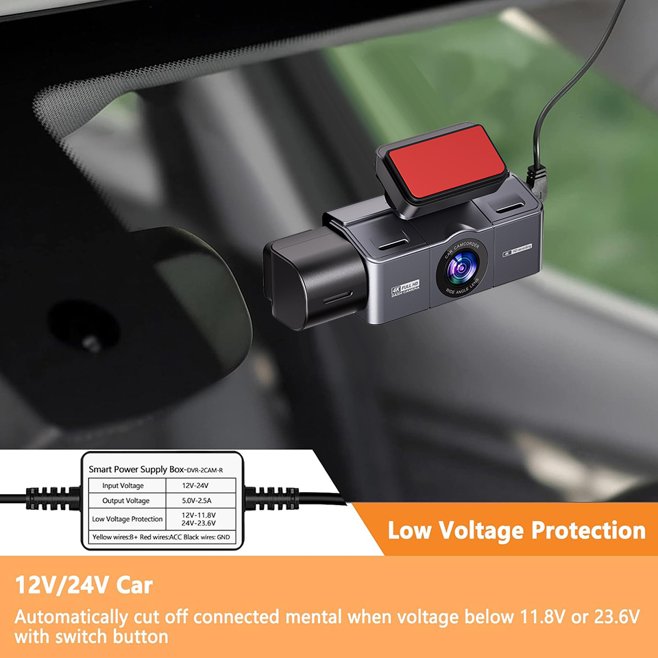 Kit di cablaggio E-ACE 3.5M pe - Dash Cam Hardwire Kit recensione e prezzo