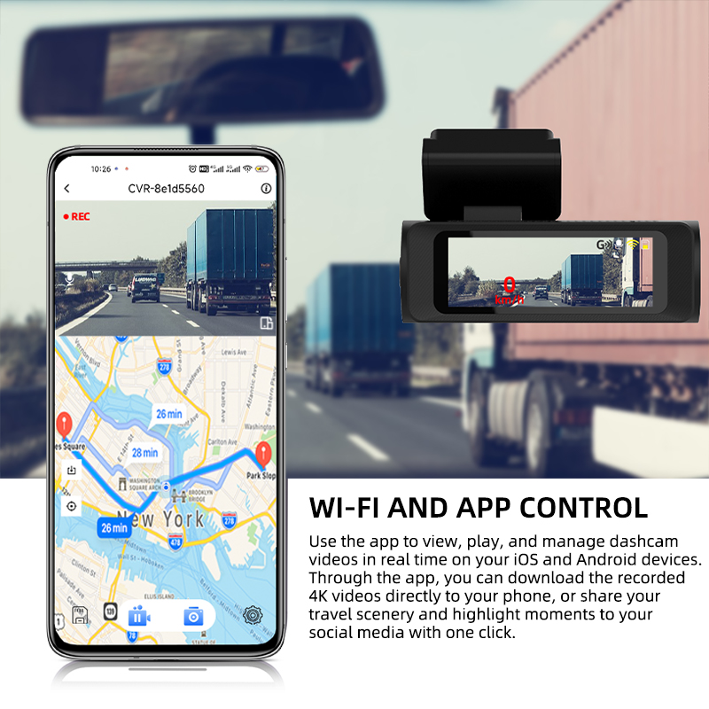 Dashcam Yangood 4K con GPS Int - Dash Cam 4K Sony Starvis recensione e prezzo