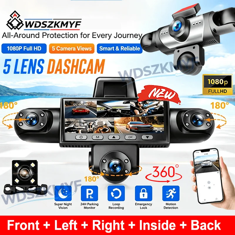 Aggiornamento DVR Auto 3/5 Can - Dash Cam 360 Degree Panoramic recensione e prezzo