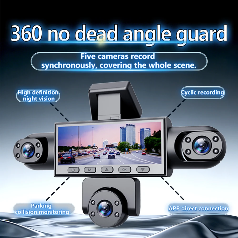 Aggiornamento DVR Auto 3/5 Can - Dash Cam 360 Degree Panoramic recensione e prezzo