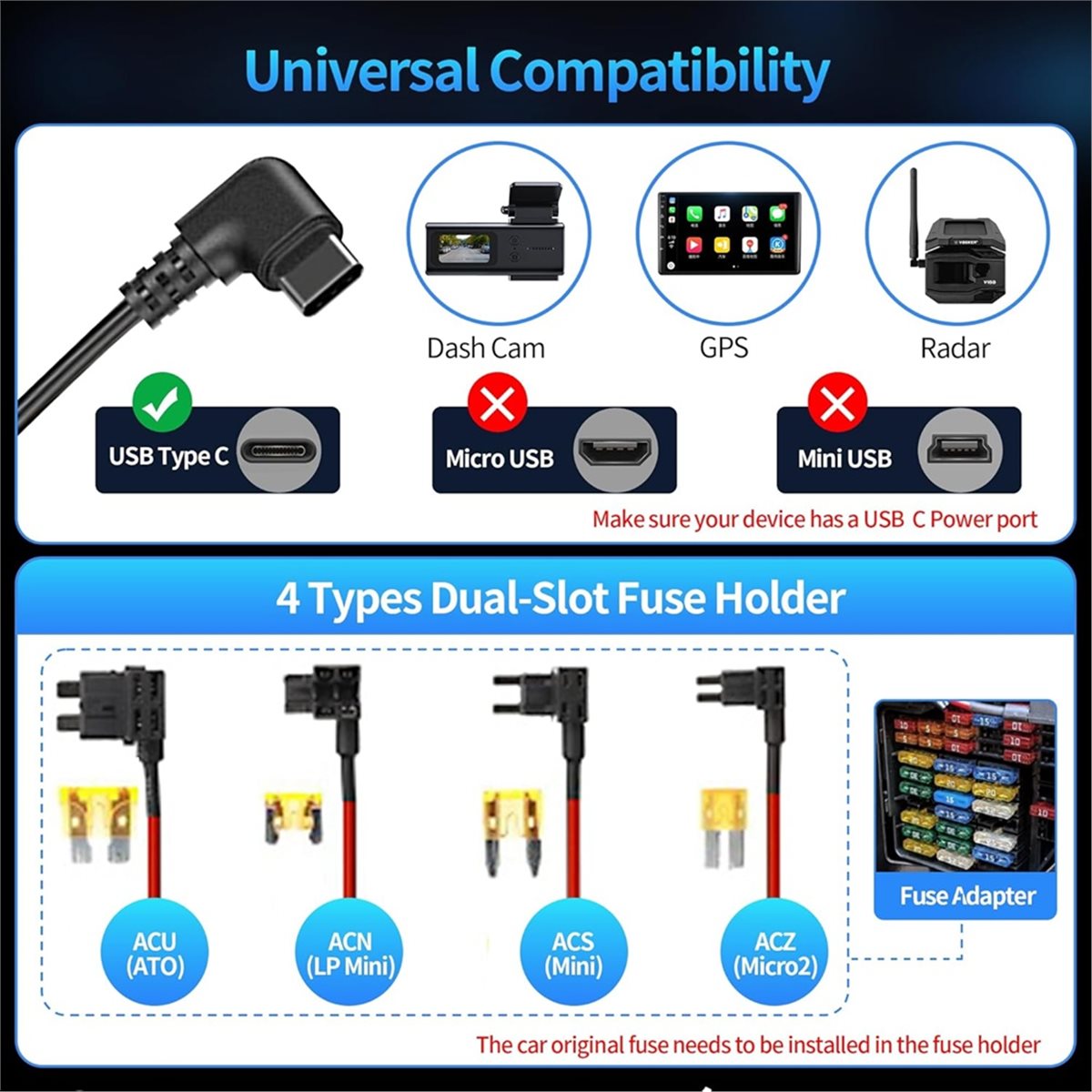 Kit di Cablaggio Universale SW - Dash Cam Hardwire Kit recensione e prezzo