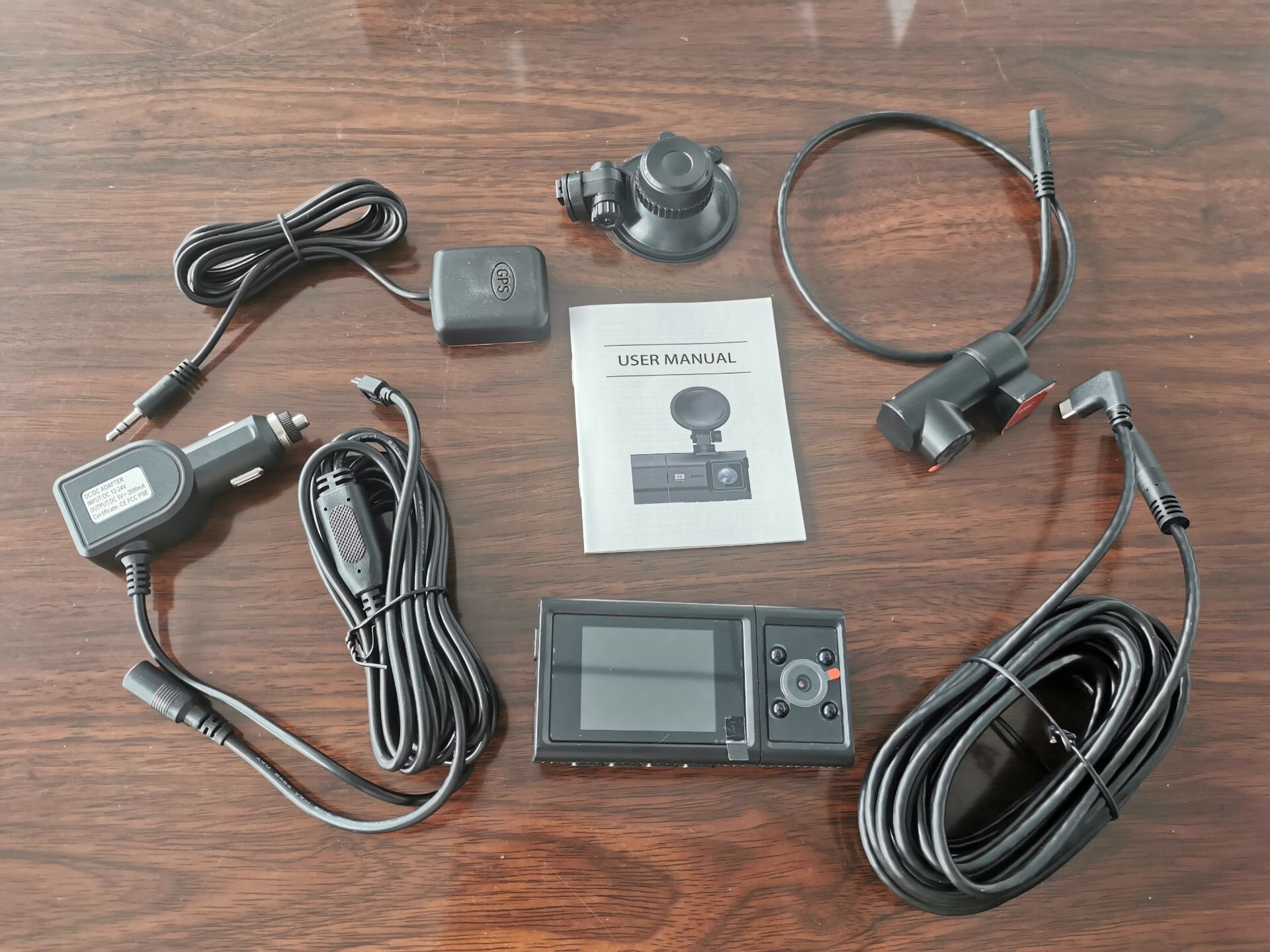 Telecamera da cruscotto anteri - Dash Cam 2K Dual Lens recensione e prezzo