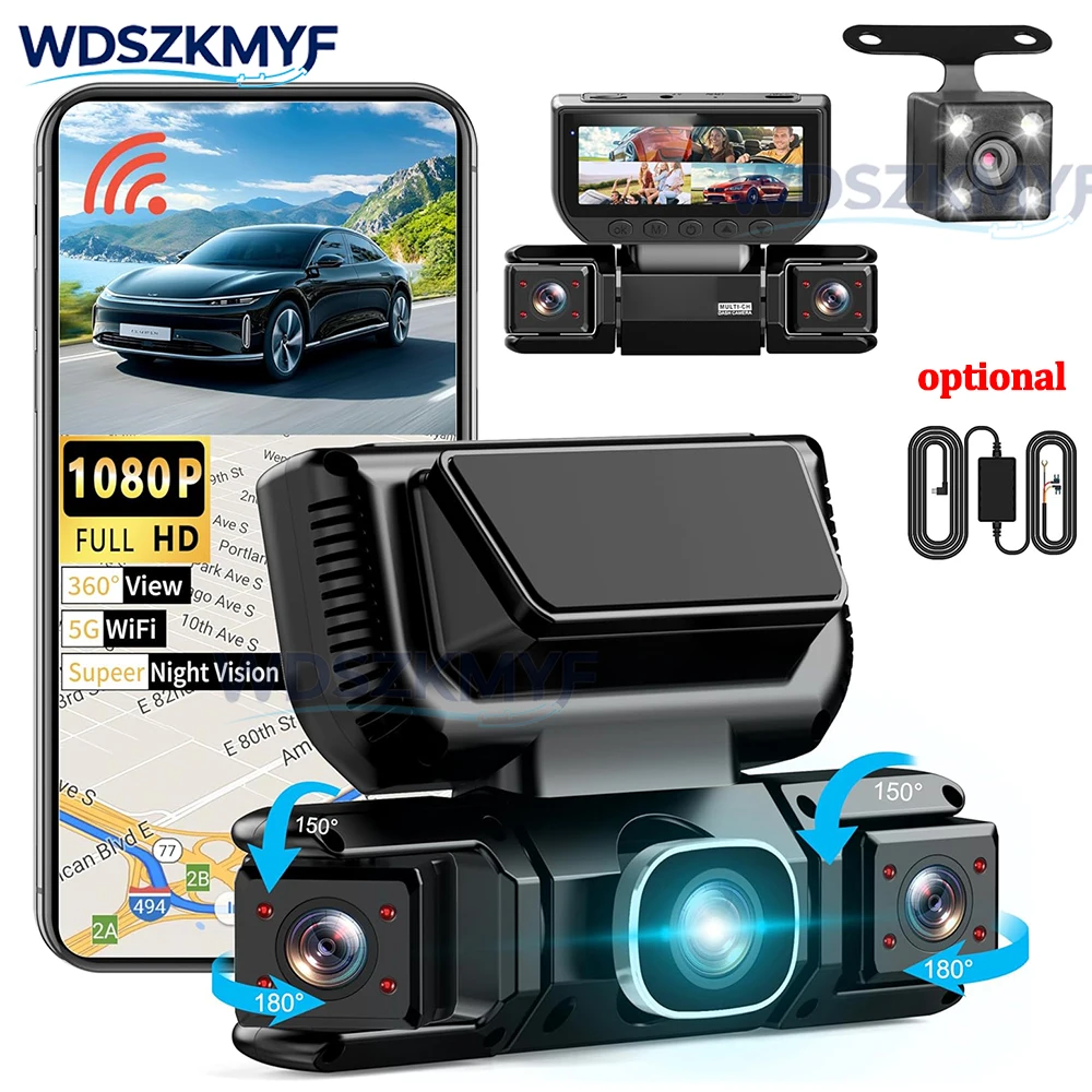 Nuovo Registratore Auto DVR 4C - Dash Cam 360 Degree Panoramic recensione e prezzo
