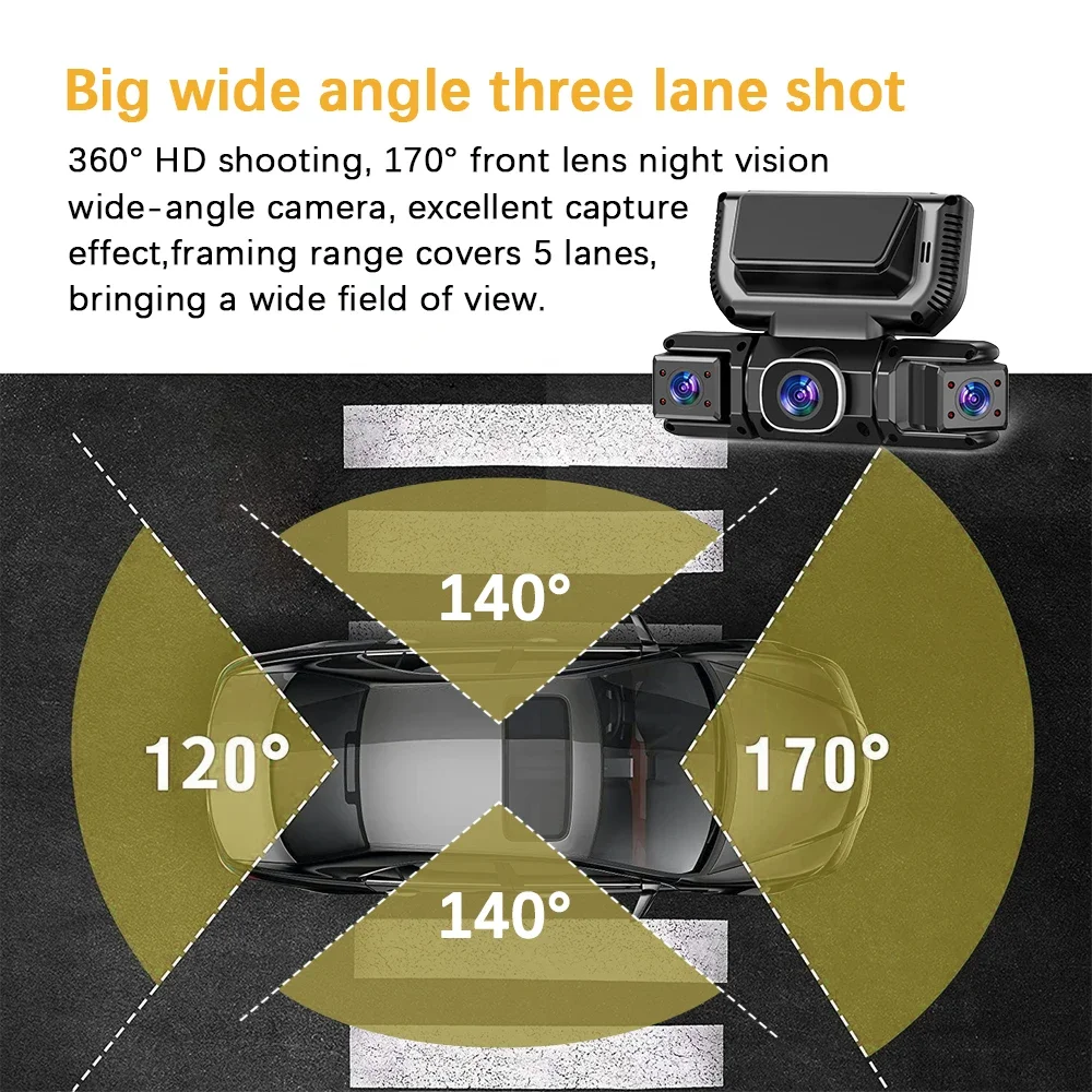 Nuovo Registratore Auto DVR 4C - Dash Cam 360 Degree Panoramic recensione e prezzo