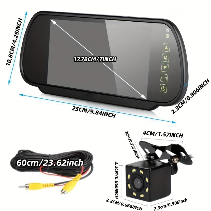 Kit monitor per sistema di tel - Dash Cam Mirror Backup Camera recensione e prezzo