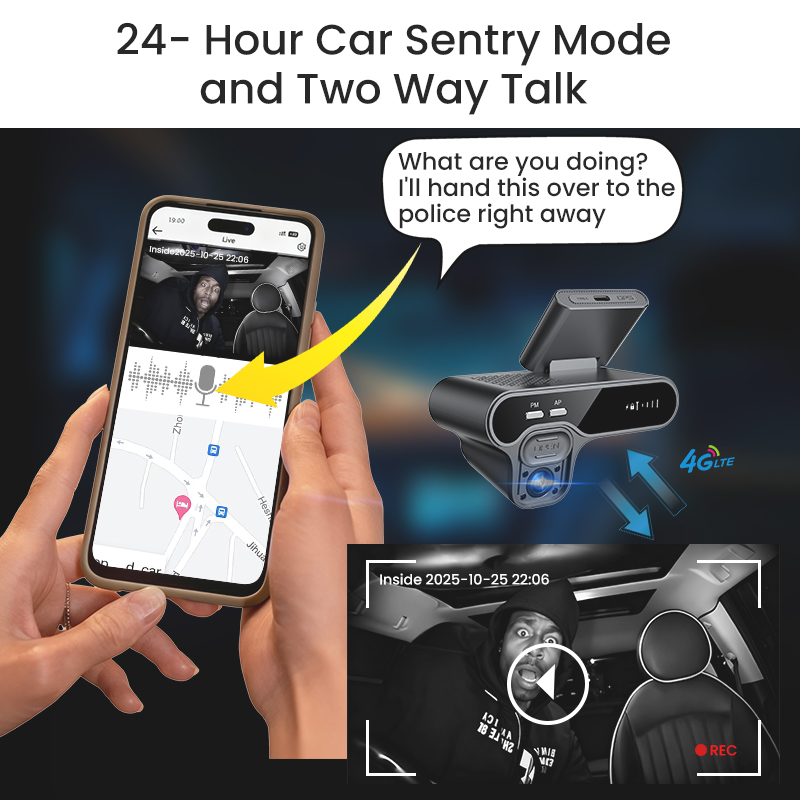 Dash Cam 4G LTE 2026 con Doppi - Dash Cam Night Vision Infrared recensione e prezzo