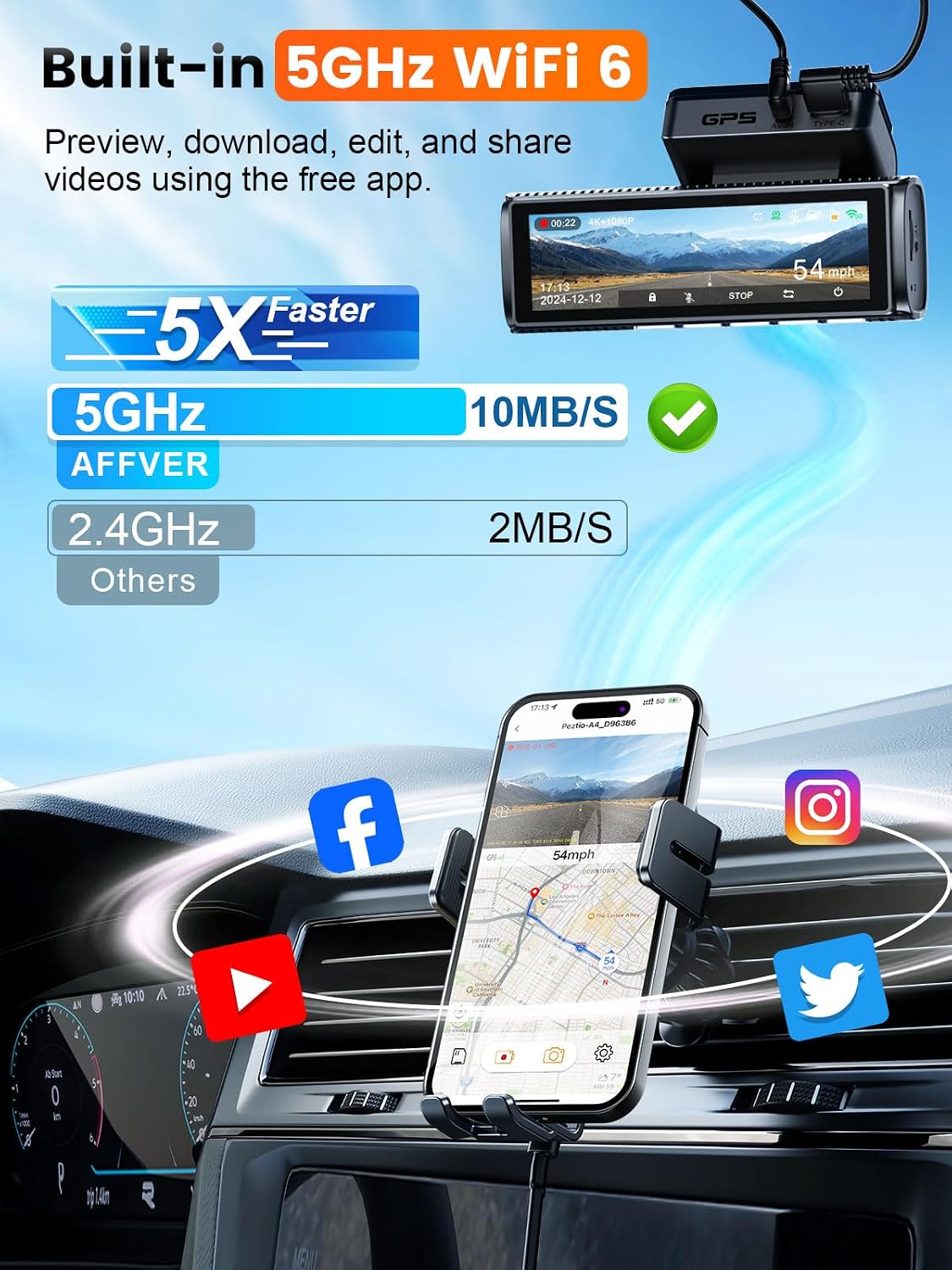 Dashcam Anteriore e Posteriore - Dash Cam Front And Rear 4K recensione e prezzo