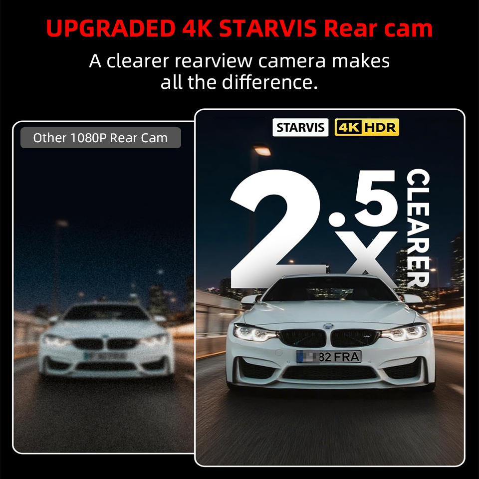 E-ACE 4K Dashcam Car Dvr Dual  - Dash Cam 4K Sony Starvis recensione e prezzo