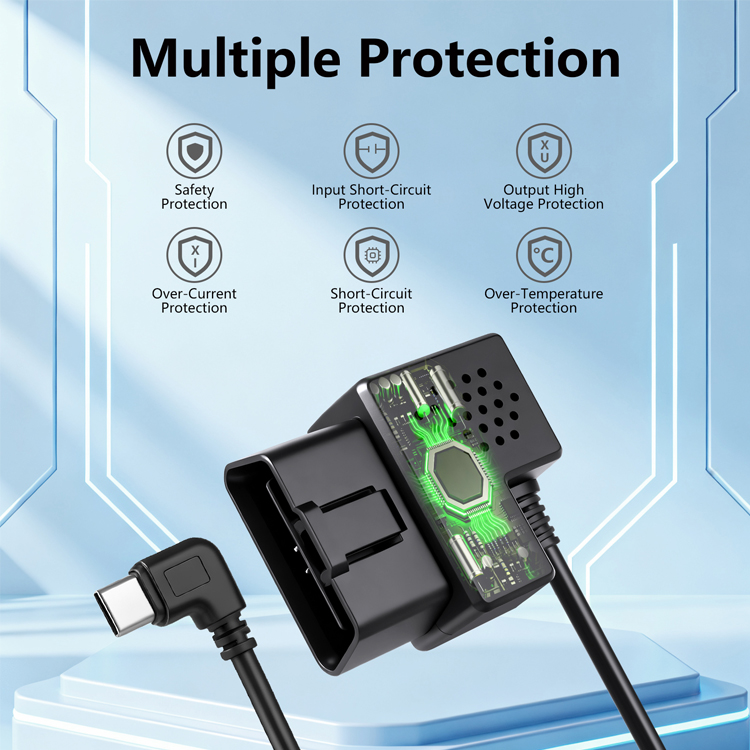 Kit cavo rigido OBD per Dash C - Dash Cam Hardwire Kit recensione e prezzo