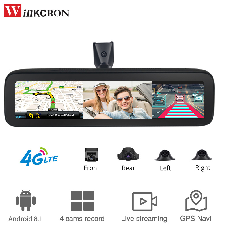 Specchietto retrovisore per au - Dash Cam Rear View Mirror 12 Inch recensione e prezzo