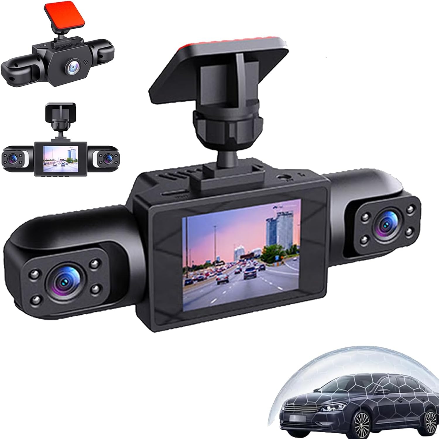 Dash Cam Panoramica a 360 Grad - Dash Cam 360 Degree Panoramic recensione e prezzo