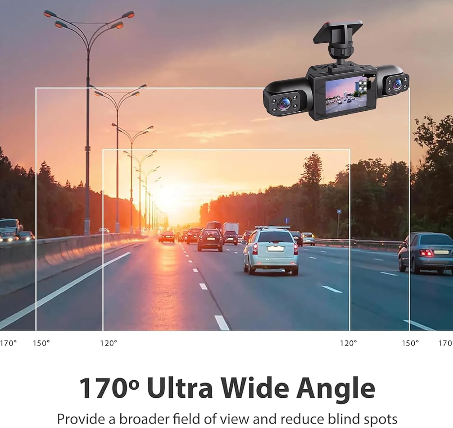 Dash Cam Panoramica a 360 Grad - Dash Cam 360 Degree Panoramic recensione e prezzo