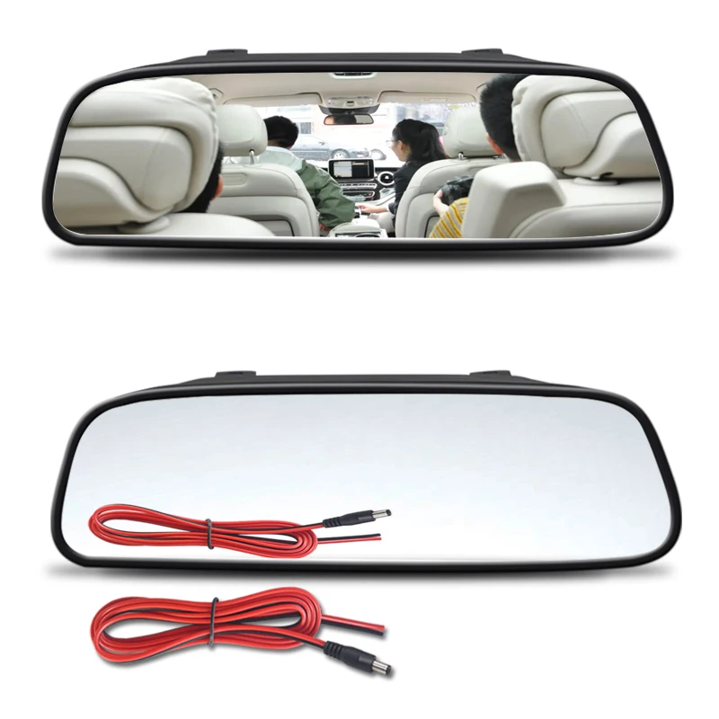 Kit monitor per specchietto re - Dash Cam Mirror Backup Camera recensione e prezzo