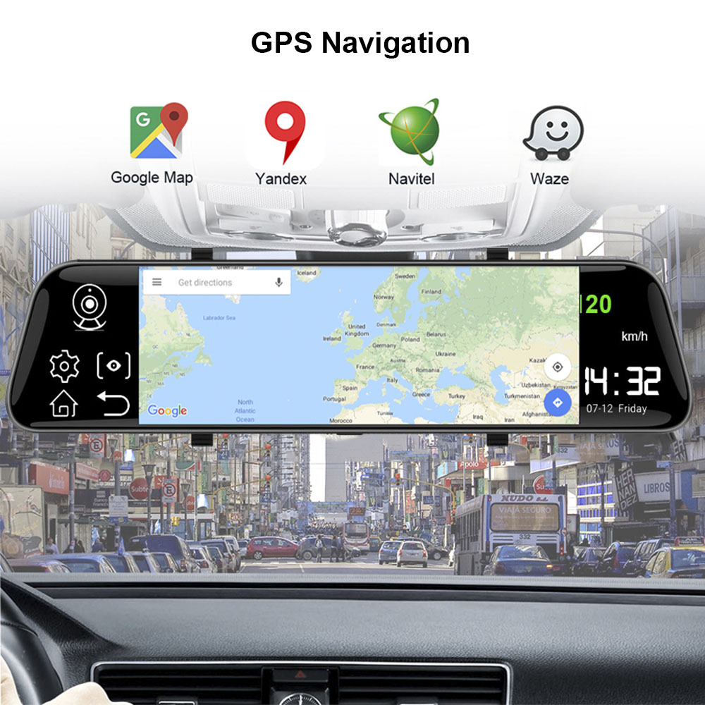 HGDO 10 ''4G Android Dash Cam  - Dual Dash Cam With Gps Wifi recensione e prezzo