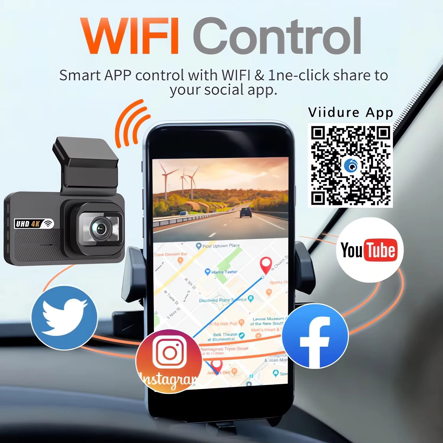 4K + 2.5K Dash Cam WIFI ADAS G - Dash Cam 4K Sony Starvis recensione e prezzo