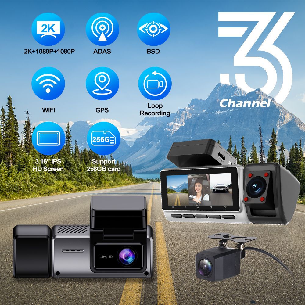 Nuova Dashcam GPS HD con Visio - Dash Cam 360 Degree Panoramic recensione e prezzo
