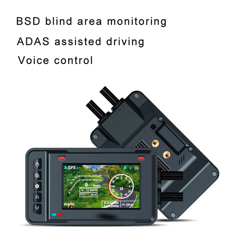 Dash DVR con motore GPS WiFi 2 - Dash Cam 2K Dual Lens recensione e prezzo