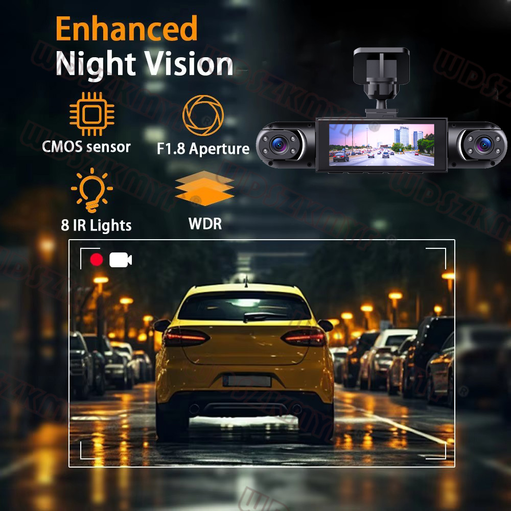 DVR per auto a 4 canali con vi - Dash Cam 360 Degree Panoramic recensione e prezzo