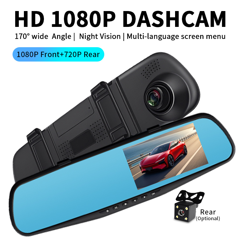 Dash Cam per Auto con Schermo  - Dash Cam 3 Channel 1080P recensione e prezzo