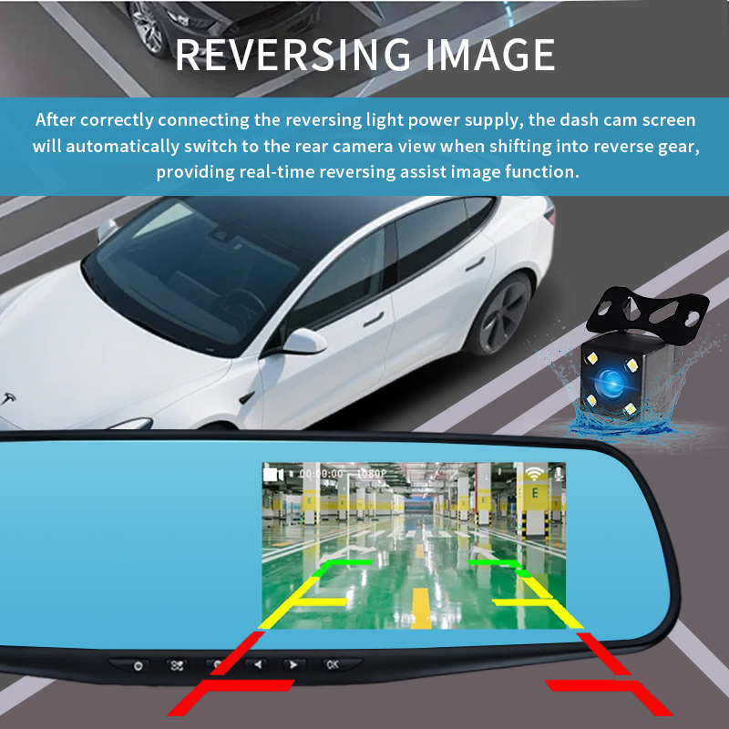 Dash Cam per Auto con Schermo  - Dash Cam 3 Channel 1080P recensione e prezzo